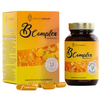 Pharmaverum B-Complex, 60 kapsułek - zdjęcie produktu