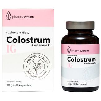 Pharmaverum Colostrum IG, 60 kapsułek - zdjęcie produktu