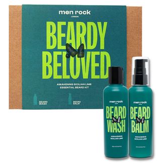 Zestaw Men Rock Beardy Beloved Sicilian Lime, szampon 100 ml + balsam, 100 ml Zestaw Men Rock Beardy Beloved Sicilian Lime, szampon 100 ml + balsam, 100 ml - zdjęcie produktu