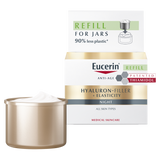 Eucerin Hyaluron Filler + Elasticity, ujędrniający krem przeciwzmarszczkowy na noc z Thiamidolem, zapas, 50 ml - miniaturka zdjęcia produktu