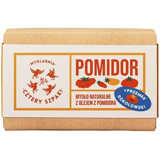 Cztery Szpaki, mydło z olejem z pomidora, 110 g - zdjęcie produktu