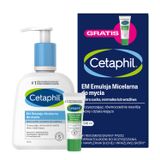 Cetaphil EM, emulsja micelarna do mycia, 236 ml + Cetaphil DA Ultra, krem intensywnie nawilżający, mini produkt, 14 g gratis USZKODZONE OPAKOWANIE Cetaphil EM, emulsja micelarna do mycia, 236 ml + Cetaphil DA Ultra, krem intensywnie nawilżający, mini produkt, 14 g gratis USZKODZONE OPAKOWANIE - miniaturka zdjęcia produktu