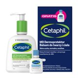 Cetaphil MD Dermoprotektor, balsam do twarzy i ciała, 236 ml + Cetaphil EM, emulsja micelarna do mycia, mini produkt, 29 ml gratis - miniaturka zdjęcia produktu