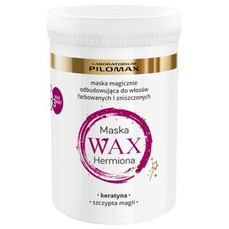 WAX Pilomax Hermiona, maska magicznie odbudowująca do włosów farbowanych i zniszczonych, 480 ml - zdjęcie produktu