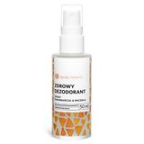 Opcja Natura Zdrowy Dezodotant, spray, pomarańcza & paczula, 50 ml - miniaturka zdjęcia produktu