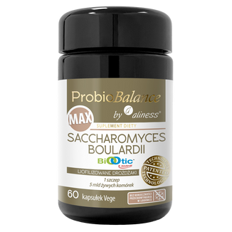 ProbioBalance Saccharomyces Boualardii Max, 60 kapsułek - zdjęcie produktu