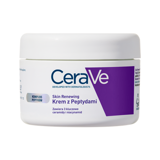 CeraVe Skin Renewing, krem do twarzy z peptydami, 48 g - zdjęcie produktu