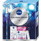Zestaw Nivea Hyaluron Heroes, serum do twarzy, 15 ml + krem anti-age na dzień, SPF 30, 50 ml + pomadka do ust, 5,2 g - miniaturka zdjęcia produktu