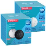 Zestaw Canpol Babies, wkładki laktacyjne 3D z przylepcem, białe, 50 sztuk + 10 sztuk gratis + wkładki laktacyjne 3D z przylepcem, czarne, 50 sztuk + 10 sztuk gratis - miniaturka zdjęcia produktu