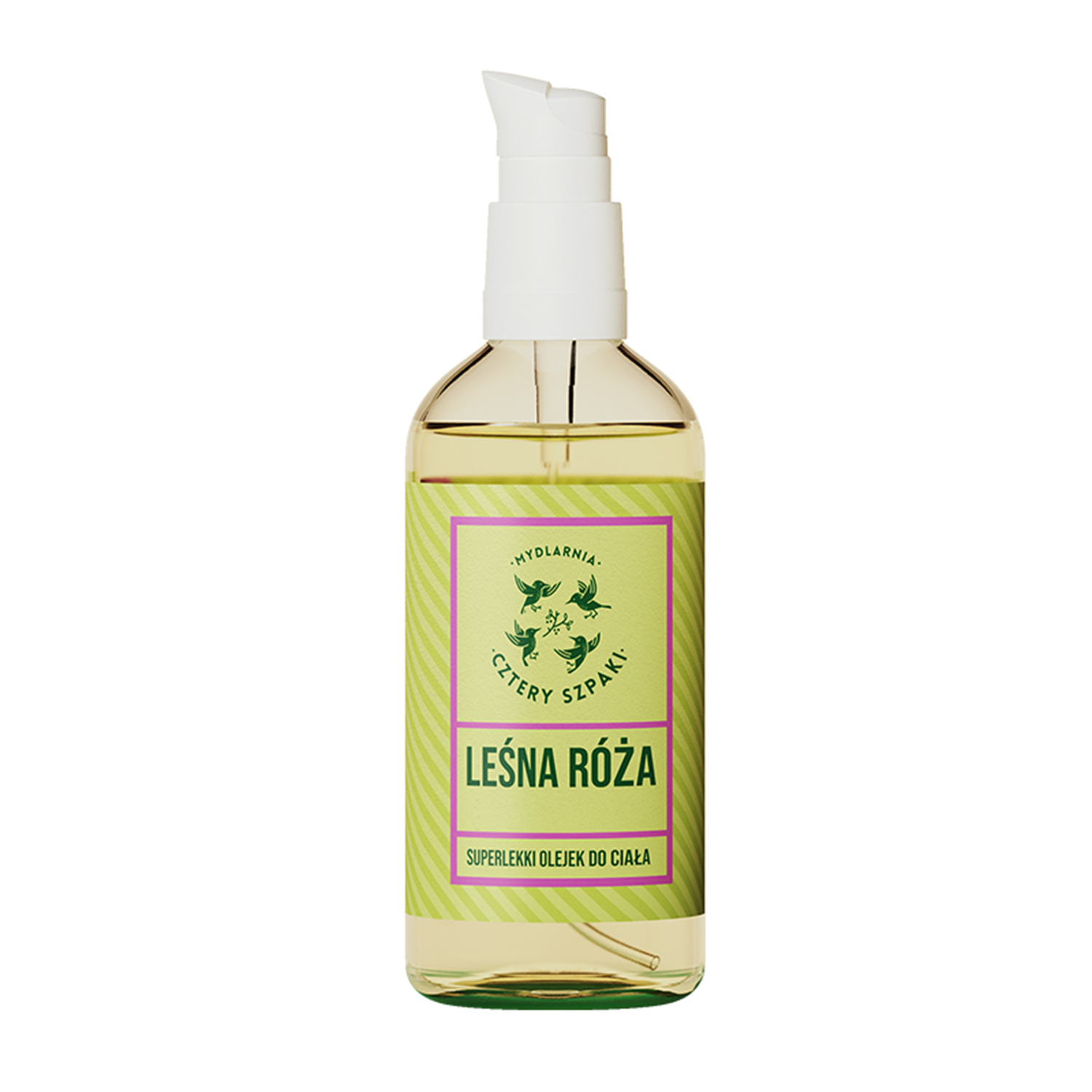 Mydlarnia Cztery Szpaki Cztery Szpaki, superlekki olejek do ciała, leśna róża, 100 ml — Składniki i ocena