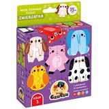 CzuCzu Moje pierwsze puzzle Zwierzątka, puzzle dla dzieci, od 15 miesiąca, 14 elementów - miniaturka zdjęcia produktu