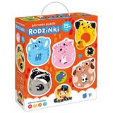 CzuCzu Pierwsze Puzzle Rodzinki, puzzle dla dzieci, od 15 miesiąca, 22 elementy - miniaturka zdjęcia produktu