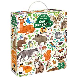 CzuCzu Puzzle odkrywcy Dzika przyroda, puzzle dla dzieci, od 7 lat, 300 elementów - zdjęcie produktu