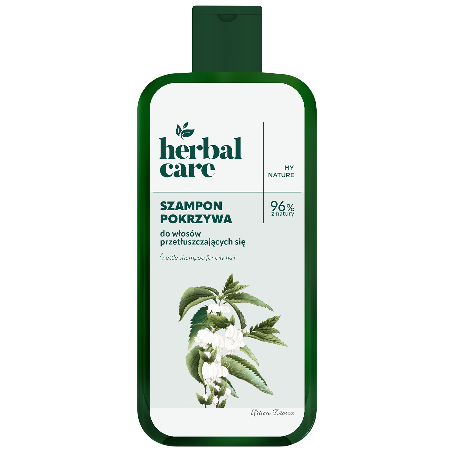 Herbal Care Farmona Herbal Care, szampon do włosów przetłuszczających się, pokrzywa, 330 ml — Składniki i ocena