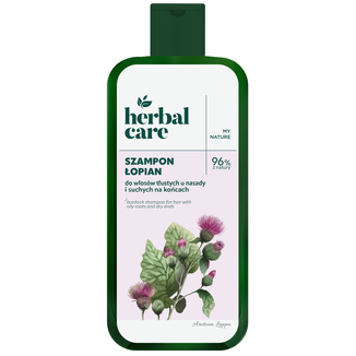 Farmona Herbal Care Łopian, szampon do włosów tłustych u nasady i suchych na końcach, 330 ml Farmona Herbal Care Łopian, szampon do włosów tłustych u nasady i suchych na końcach, 330 ml - zdjęcie produktu