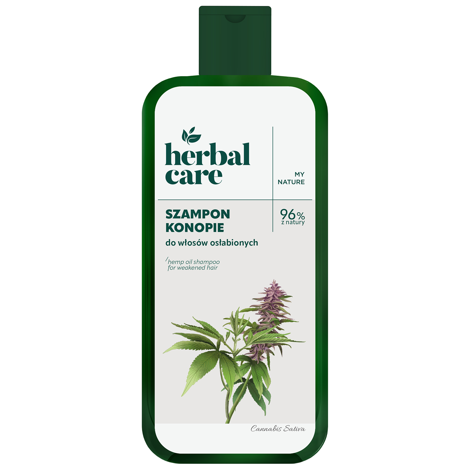 Herbal Care Farmona Herbal Care Konopie z proteinami, regenerujący szampon, włosy osłabione, 330 ml — Składniki i ocena
