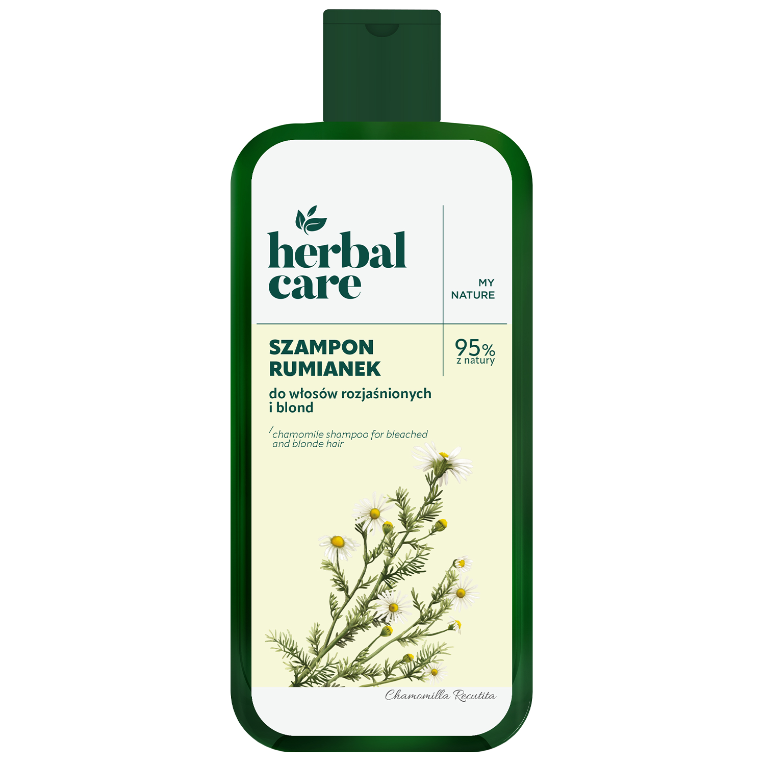 Herbal Care Farmona Herbal Care, szampon do włosów rozjaśnionych i blond, Rumianek, 330 ml — Składniki i ocena