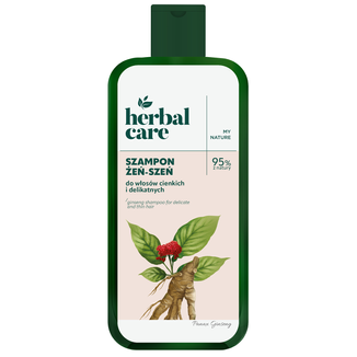 Farmona Herbal Care, szampon do włosów cienkich i delikatnych, żeń-szeń, 330 ml - zdjęcie produktu