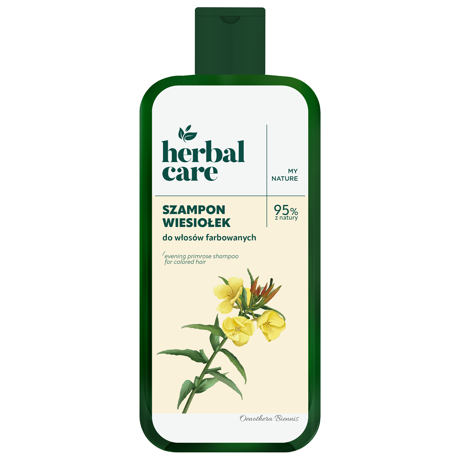 Herbal Care Farmona Herbal Care Wiesiołek, szampon do włosów farbowanych, 330 ml — Składniki i ocena