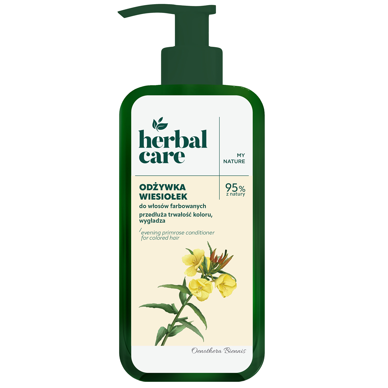 Herbal Care Farmona Herbal Care Wiesiołek, odżywka do włosów farbowanych, 200 ml — Składniki i ocena