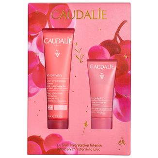 Caudalie VinoHydra, intensywnie nawilżający krem do twarzy, 60 ml + nawilżający żel oczyszczający, 50 ml w prezencie - zdjęcie produktu