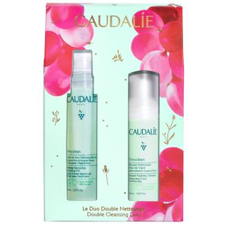 Caudalie Vinoclean, olejek do demakijażu, 75 ml + pianka oczyszczająca do twarzy, 50 ml w prezencie - zdjęcie produktu