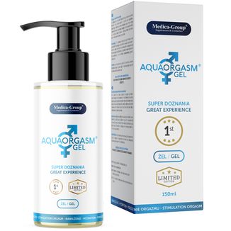 Medica-Group Aqua Orgasm Gel, żel potęgujący doznania seksulane, 150 ml - zdjęcie produktu