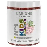 Lab One No 1 KidsGummies D, żelki, smak truskawkowy, 60 sztuk - miniaturka zdjęcia produktu