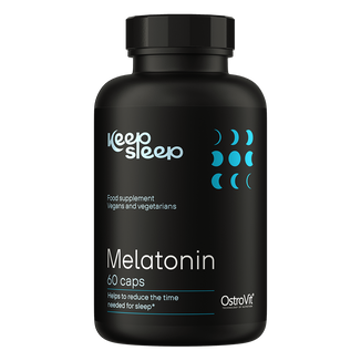 OstroVit Keep Sleep Melatonina, 60 kapsułek - zdjęcie produktu
