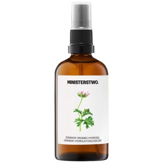 Ministerstwo Dobrego Mydła, hydrolat ekologiczny, geranium, 100 ml - zdjęcie produktu