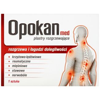 Opokan Med, plaster rozgrzewający, 1 sztuka - zdjęcie produktu