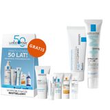 Zestaw La Roche-Posay Cicaplast Baume B5+, kojący balsam regenerujący, 40 ml + Effaclar DUO+M, nawilżający krem do cery trądzikowej, 40 ml + box z mini produktami gratis - miniaturka zdjęcia produktu
