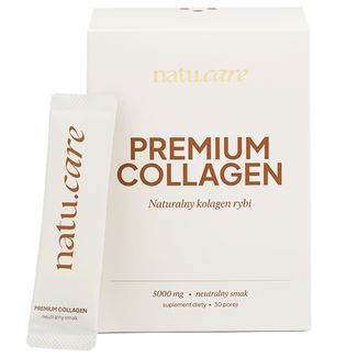 Natu.Care Premium Collagen 5000 mg, smak neutralny, 30 saszetek - zdjęcie produktu