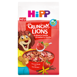 HiPP Crunchy Lions, musli, truskawka-wanilia, BIO, po 3 roku, 300 g - miniaturka zdjęcia produktu