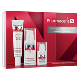 Zestaw Pharmaceris N 2025, krem tonujący, SPF 30, 40 ml + aktywny krem przeciwzmarszczkowy do twarzy, SPF 10, 50 ml + intensywny krem redukujący cienie i worki pod oczami, 15 ml - miniaturka zdjęcia produktu