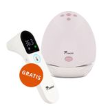 Momini SingleHarmony, laktator elektroniczny, pojedynczy, 4-fazowy, bezprzewodowy + LittleCare, termometr na podczerwień gratis - miniaturka zdjęcia produktu