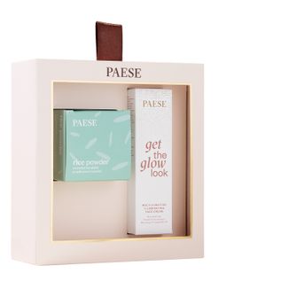 Zestaw Paese  All About The Base 2, wielozadaniowy rozświetlający krem do twarzy, 30 ml + puder sypki ryżowy, 10 g - zdjęcie produktu
