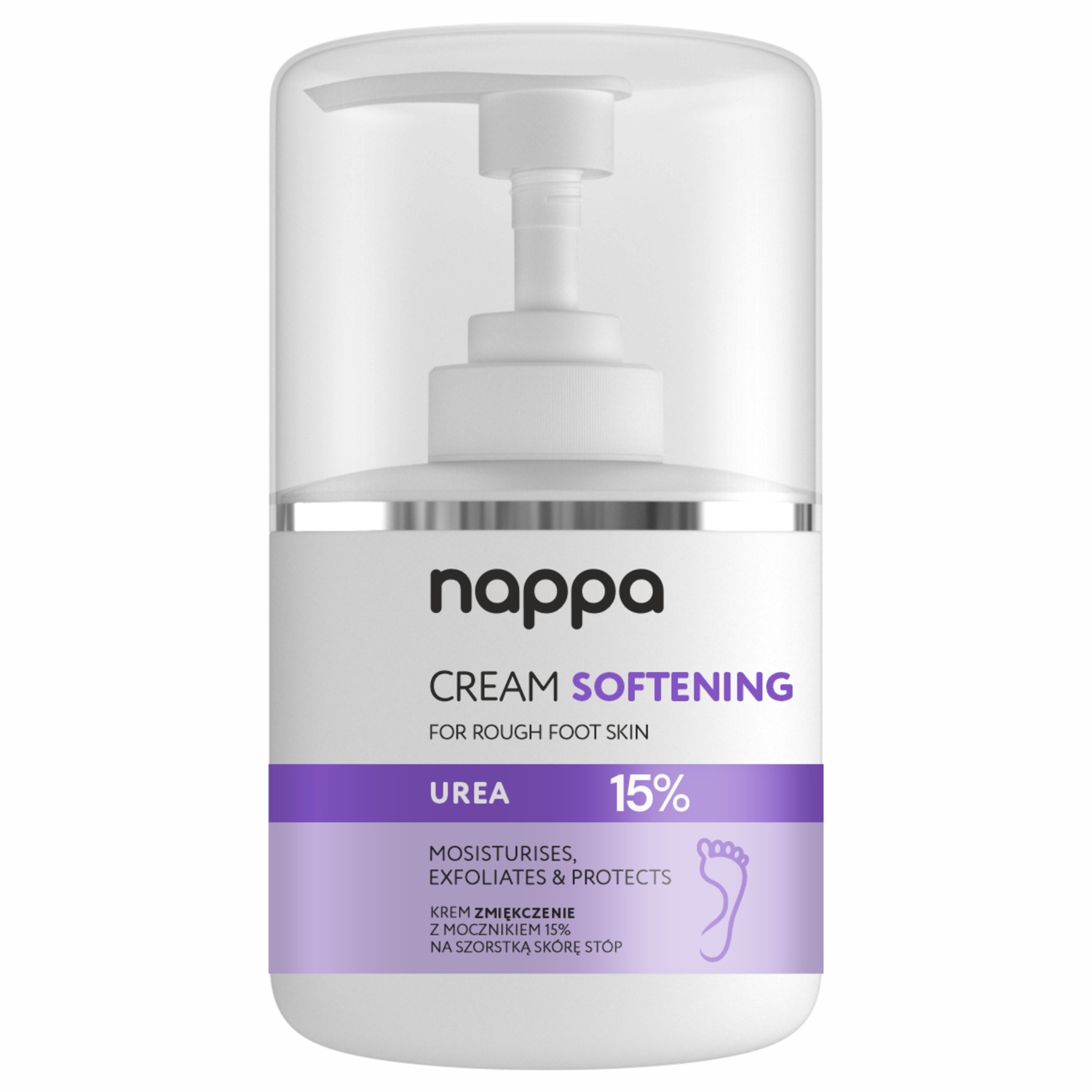 Nieznana Silcare Nappa, krem do stóp z mocznikiem 15%, 250 ml — Składniki i ocena