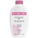 Byphasse Plaisir, żel pod prysznic, różowy granat, 600 ml - miniaturka zdjęcia produktu