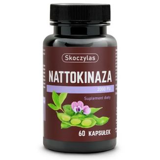 Skoczylas Nattokinaza 2000 FU, 60 kapsułek - zdjęcie produktu