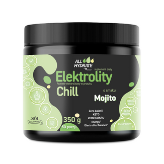 ALLHydrate Elektrolity Chill, smak mojito, 350 g - zdjęcie produktu