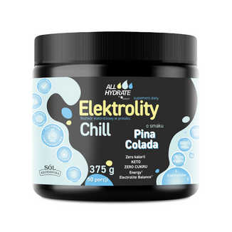 ALLHydrate Elektrolity Chill, smak pina colada, 375 g - zdjęcie produktu