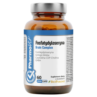 PharmoVit Fosfatydyloseryna Brain Complex, 60 kapsułek - zdjęcie produktu