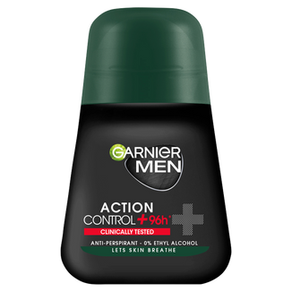 Garnier Men Action Control+ Clinically Tested, antyperspirant, roll-on, 50 ml - zdjęcie produktu