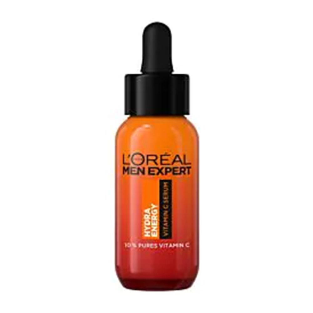 L'Oreal Paris L'Oreal Men Expert Hydra Energetic Vitamin C Shot, serum do twarzy z 10% czystej witaminy C, 30 ml