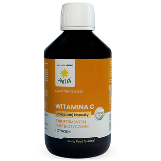 Joy Day Witamina C w płynie z biofermentem postbiotycznym, 300 ml KRÓTKA DATA - zdjęcie produktu