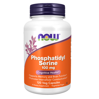 Now Foods Fosfatydyloseryna 100 mg, 120 kapsułek - zdjęcie produktu