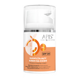 Apis Peachy Skin, krem nawilżający na dzień, SPF 20, 50 ml - miniaturka zdjęcia produktu