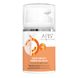 Apis Peachy Skin, odżywczy krem na noc, 50 ml - zdjęcie produktu