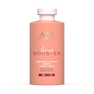Apis Pick'N'Mix, wygładzająca malinowa płukanka octowa do włosów, 300 ml - zdjęcie produktu